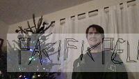 Dan by the Christmas Tree