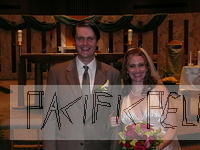 Dan and Jessica at the convalidation ceremony