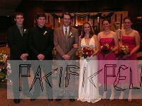Dan and Jessica with the wedding party at the convalidation